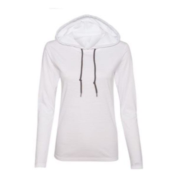 1 white women hoodie style